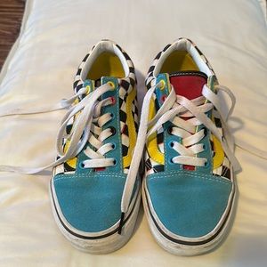 Women’s Vans colorful sneakers